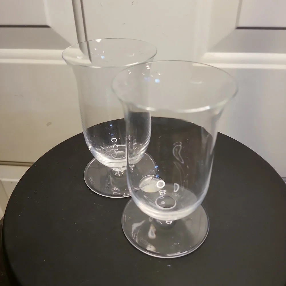 Pair of Riedel Crystal Whiskey Glasses 4.5